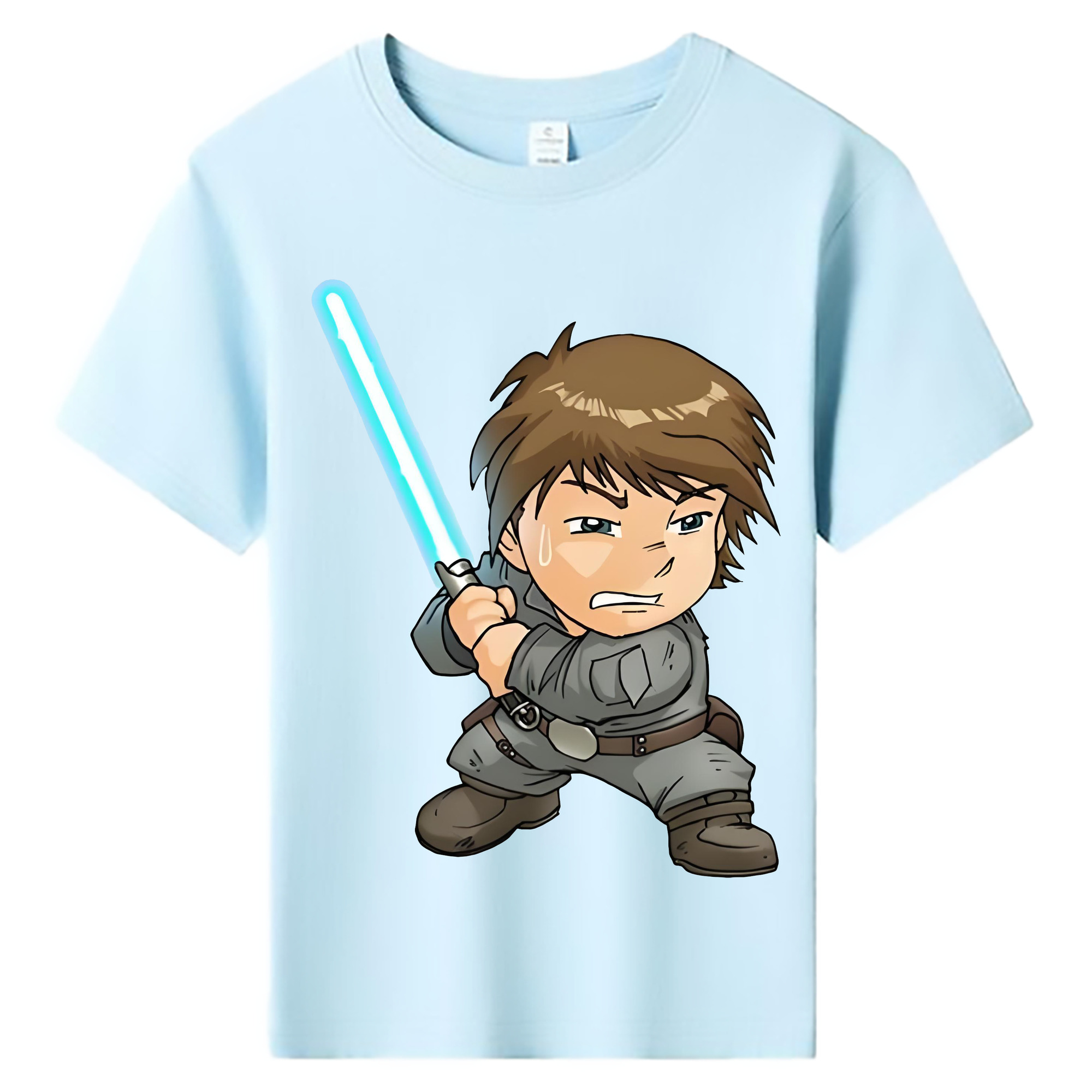 （画像用） スター・ウォーズ Star Wars 綿100％キッズTシャツ（フロントプリント）
